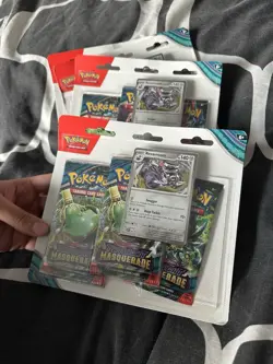 Pokemon TCG: Scarlet & Violet-Twilight Masquerade 3-Pack Blister: Revavroom? - Image 1
