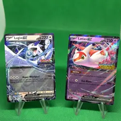 Pokemon TCG - Lugia ex 082/131 + Latias ex 076/191 STAMPED Collection Box Promos - Image 1
