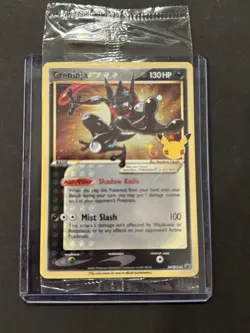 Pokemon TCG - Greninja Sealed Gold Star Promo #SWSH144 - Image 3
