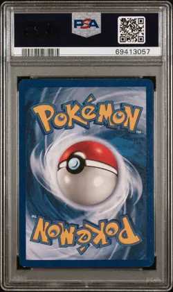 Pokemon Gengar Fossil 1st Edition NON Holo Rare #20 PSA 8 - Image 2