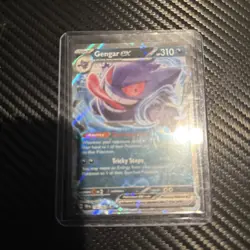 Pokemon TCG Gengar EX 104/162 Temporal Forces Double Rare Holo NM - Image 1