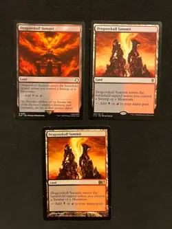 Dragonskull Summit x3 [Commander 2016 & various] Magic MTG Cards LP - Image 1