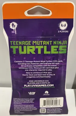 Universus Teenage Mutant Ninja Turtles Booster Packs LOT of 4 - Image 2