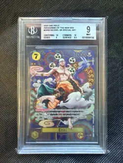 OP05-100 Enel SR Special Art Japanese - BGS 9 Mint One Piece Card - Image 1
