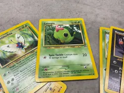 Lot of 43 Vintage Pokemon Cards With Version 2 Rules Manual 2001 - Image 4