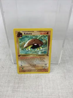 KABUTO - 50/62 - 1st EDITION - RARE - FOSSIL SET - NON HOLO - POKEMON CARD - NM - Image 1