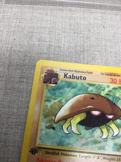 KABUTO - 50/62 - 1st EDITION - RARE - FOSSIL SET - NON HOLO - POKEMON CARD - NM - Image 3