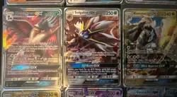 Pokemon TCG 9 Card Lot GX Holo Rare GYARADOS DRAGONITE Espeon Nm - Image 3