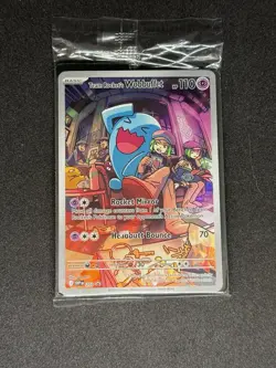 Team Rockets Wobbuffet Promo Card 203 Sealed, Destined Rivals - Image 1