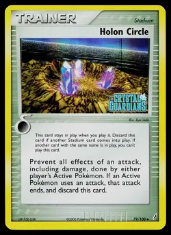 Pokemon Card - Holon Circle Crystal Guardians Stamped 79/100 Reverse Holo - Image 1