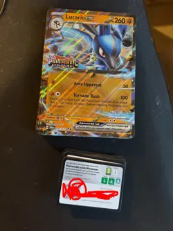 Lot Of 50!! Pokemon TCG Lucario Ex Jumbo Oversized Card 051/131 + Code Cards - Image 1