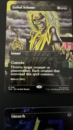 Magic The Gathering Iron Maiden Lot Of 7 Cards, Burnt Offer, Lethal Scheme MINT - Image 2