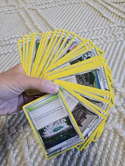 Lot Of 45 Pokemon Stadium Trainer Cards - Image 1