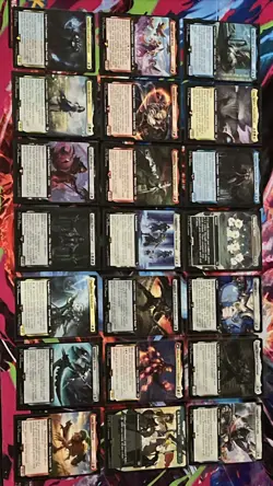 Final Fantasy Magic The Gathering Extended Art Card Lot 66x Cards All N/M - Image 1
