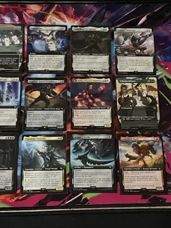 Final Fantasy Magic The Gathering Extended Art Card Lot 66x Cards All N/M - Image 4