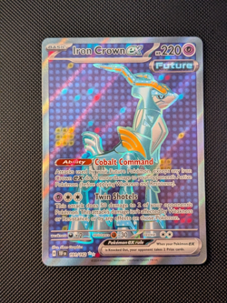 Iron Crown EX 191/162 Full Art NM/M Temporal Forces Pokemon Card NM/M - Image 1
