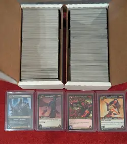 WOW World of Warcraft 1050 Cards no duplicates 2006-2011 Lynch King holo - Image 1