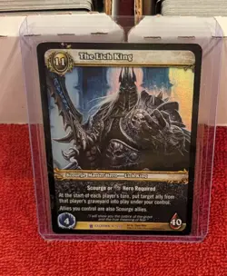 WOW World of Warcraft 1050 Cards no duplicates 2006-2011 Lynch King holo - Image 2