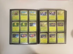 POKEMON Twilight Masquerade Complete Base Set Binder w/ Reverse Holo - 322 Cards - Image 3