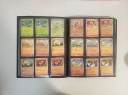 POKEMON Twilight Masquerade Complete Base Set Binder w/ Reverse Holo - 322 Cards - Image 5