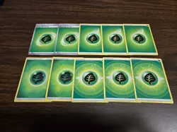 Pokemon Grass Energy Cards (10 cards) - Image 1