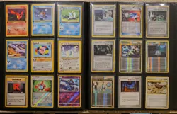 (NM QUALITY VINTAGE) Pokemon Binder 150+ TCG WOTC Cards - Image 4