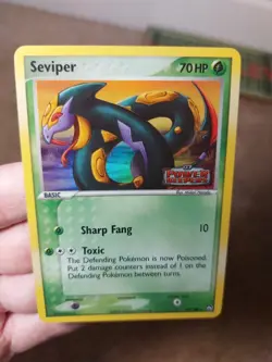 2007 POKEMON EX POWER KEEPERS SET SEVIPER REVERSE HOLO CARD 23/108 NM - Image 1