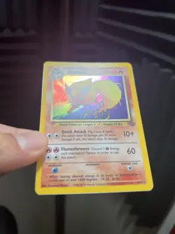 Pokemon TCG Flareon Jungle 3/64 Holo Unlimited Holo Rare - Image 4