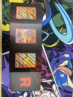 Pokemon - Team Rocket's Moltres ALL 3 UPC Stamped PROMOS - Image 1