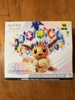 Pokemon Prismatic Evolutions ETB Elite Trainer Box Sealed Dollar General $40 - Image 1