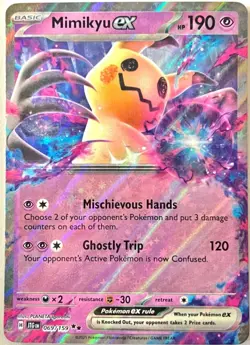 Mimikyu ex 069/159 Double Rare Journey Together Pokemon Pack Fresh Near Mint NM - Image 1