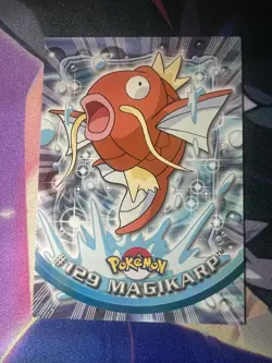 Topps Pokemon Magikarp #129 Blue Logo Non Holo TV Animation Edition - Image 1