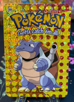 ?? Blastoise #9 - Vintage Vending Machine Prism Sticker 2000 Pokemon?? - Image 1