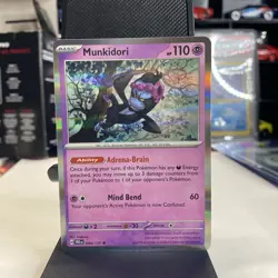Munkidori - 095/167 - Rare - Holo Pokemon SV06 Twilight Masquerade Tcg - Image 1