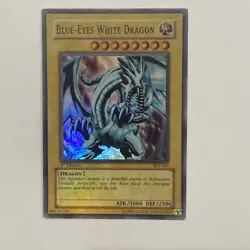 Yugioh Blue-eyes White Dragon Ske 1st Ed Lp Holo Bleed - Image 1