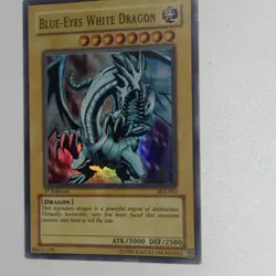 Yugioh Blue-eyes White Dragon Ske 1st Ed Lp Holo Bleed - Image 2