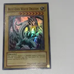 Yugioh Blue-eyes White Dragon Ske 1st Ed Lp Holo Bleed - Image 3