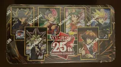 Konami Yu-Gi-Oh! 25th Anniversary Tin: Dueling Heroes + DN pack + 25 Sleeves - Image 2