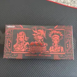 Yu-Gi-Oh YGO 2025 Legendary 5D's Decks Box Set FACTORY SEALED - Image 1
