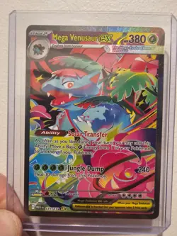 Mega Venusaur EX SIR 177/132 Mega Evolution English Pokemon TCG Mint/NM Card - Image 1