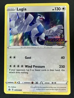 Pokemon SWSH: Sword & Shield Promo Cards SWSH069 Lugia STAMPED NM - Image 1