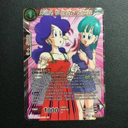 Dragon Ball Super Card Game TCG Special Anniversary Box EX19-01 EX Bulma Foil - Image 1