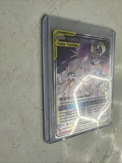 Pokemon TCG Solgaleo Lunala GX Cosmic Eclipse Full Art Card 216/236 NM Condition - Image 5