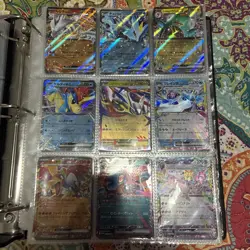 Pokemon Card Binder Collection 100 Cards - Image 1