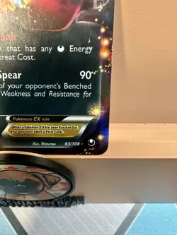 Darkrai EX 63/108 Dark Explorers NM Ultra Rare Pokemon Card Pokemon TCG - Image 5