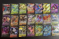 Pokemon TCG Sword And Shield Mixed V Lot 21 Total Cards NM Condition (D) - Image 1