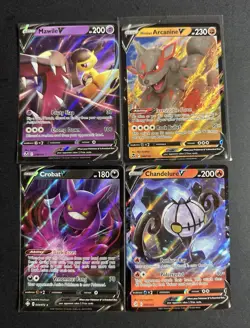Pokemon TCG Sword And Shield Mixed V Lot 21 Total Cards NM Condition (D) - Image 4