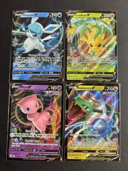 Pokemon TCG Sword And Shield Mixed V Lot 21 Total Cards NM Condition (D) - Image 5