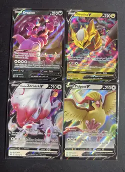 Pokemon TCG Sword And Shield Mixed V Lot 21 Total Cards NM Condition (E) - Image 3