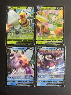 Pokemon TCG Sword And Shield Mixed V Lot 21 Total Cards NM Condition (E) - Image 5